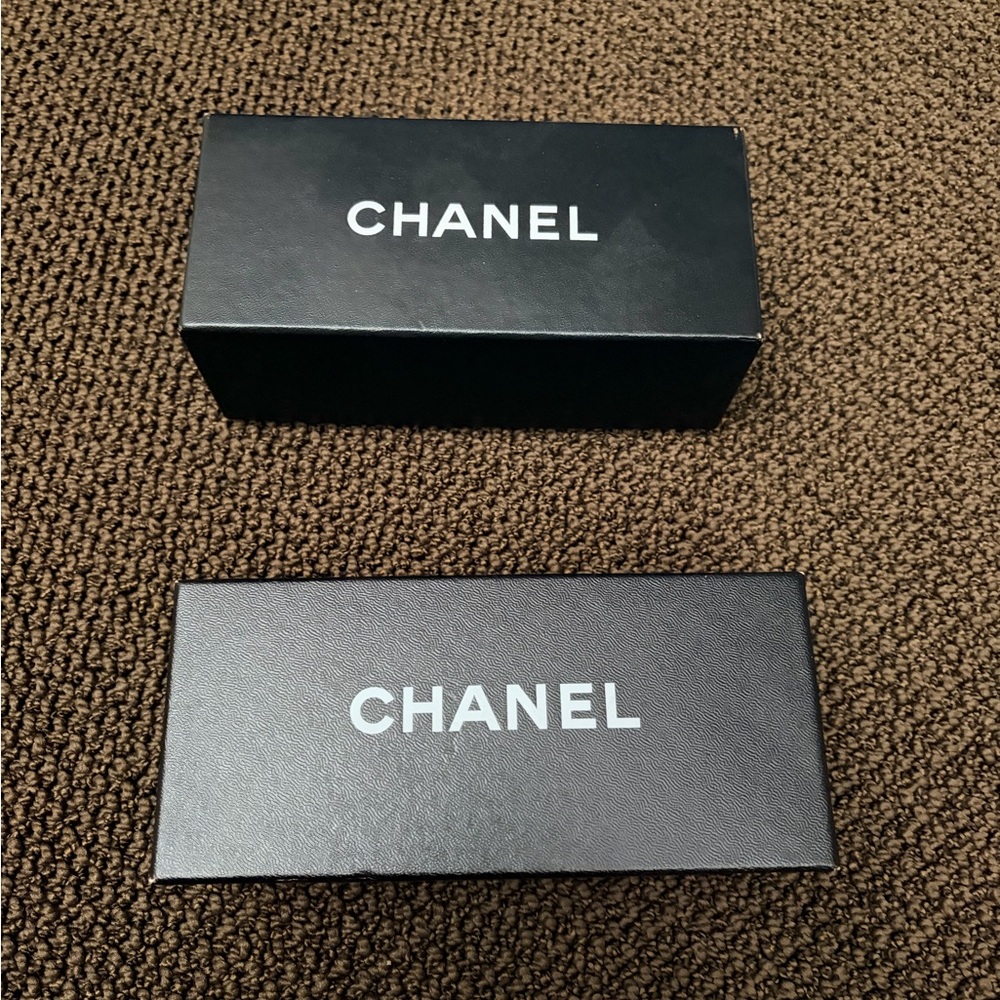 Chanel Black and White Box with Cards
